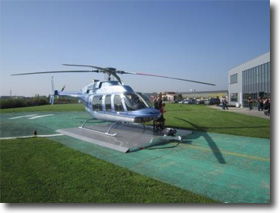 De fantastische Bell 407 helikopter: DE SPORTWAGEN IN DE LUCHT